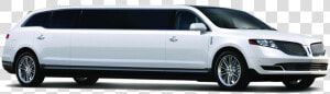 Lincoln Stretch Limousine White   White Lincoln Mkt Stretch  HD Png Download