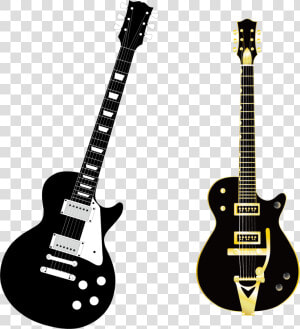 Guitar Amplifier Silhouette   Electric Guitar Vintage Png  Transparent Png