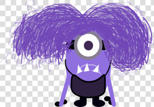 Purple Minion Clipart   Png Evil Minion  Transparent Png