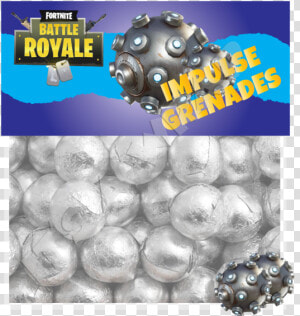 Fortnite Impulse Grenade Label  HD Png Download