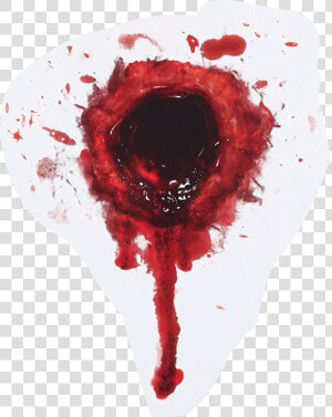 Transparent Bullet Hole Png   Bloody Bullet Hole Png  Png Download