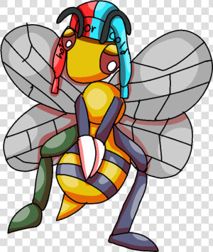 Titus the Giant Beedrill   Cartoon  HD Png Download