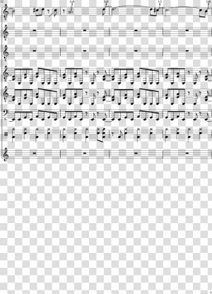 Gray No Theme Slide  Image   Sheet Music  HD Png Download