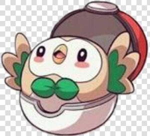  pokemonsunandmoon  rowlet  remix   Cute Pokemon Rowlet  HD Png Download