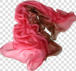 Silk Pink Tan Ombre Hijab   Scarf  HD Png Download