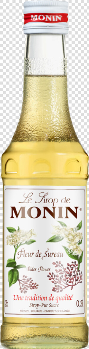 Monin Elderflower Syrup  HD Png Download