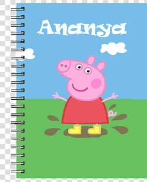 Funcart Peppa Pig Diary Title Funcart Peppa Pig Diary   Cartoon  HD Png Download