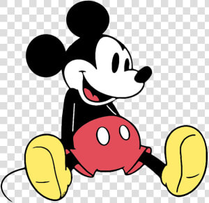 Clip Art Disney Galore   Cartoon Classic Mickey Mouse  HD Png Download