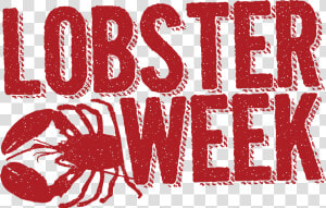 Lobster Week Logo   Lobster Week  HD Png Download