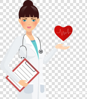 Transparent Physician Png   Clip Art Female Doctor  Png Download