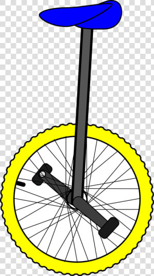 Unicycle Bike Wheel Free Photo   Unicycle Clipart  HD Png Download