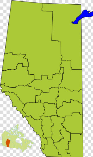 Alberta Population Density Map  HD Png Download