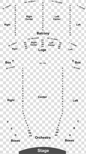 Crystal Grand Detailed Seating Chart  HD Png Download