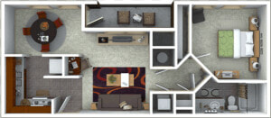 Enso Apartments Floor Plan  HD Png Download