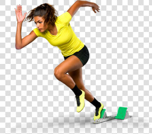 Athlete   Running Female Athlete Png  Transparent Png