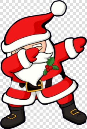 Dabbing Santa Clipart   Png Download   Dabbing Santa  Transparent Png