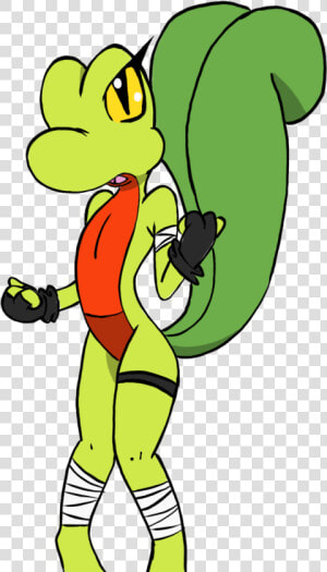 Tulip The Treecko   Cartoon  HD Png Download