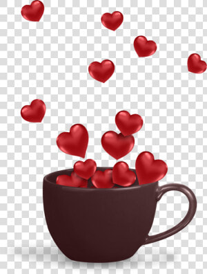 Heart Coffee Mug   Magiczny Kuferek Roznosci Piatek  HD Png Download