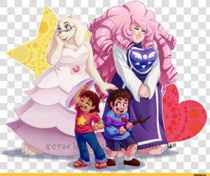 Undertale Image   Undertale And Steven Universe Crossover  HD Png Download