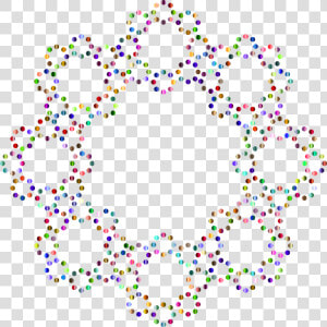 Borders And Frames Circle Decorative Arts Drawing Confetti   Clip Art  HD Png Download