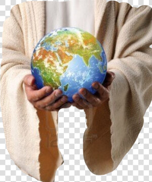  jesus  god  love  lord  world  hands  freetoedit   World In Gods Hands  HD Png Download