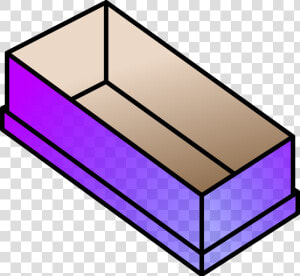 Angle area purple   Shoe Box Clip Art  HD Png Download