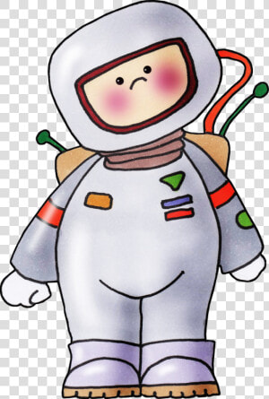 Astronaut School Astronauts  Clip Art And Scrapbooking   Dibujo De Astronauta Infantil  HD Png Download