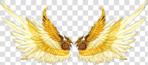  freetoedit eemput  wings  sayap  gold   Golden Eagle  HD Png Download