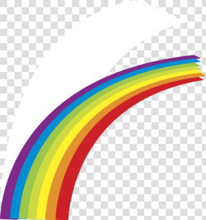 Real Rainbow Png   Half Rainbow Clipart  Transparent Png