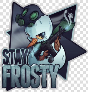 Transparent Csgo Character Png   Csgo Stay Frosty Sticker  Png Download