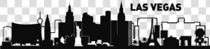 Transparent Las Vegas Skyline Clipart   Silhouette Transparent Las Vegas Skyline  HD Png Download