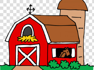 Farm Transparent Clip Art   Barn Clipart Black And White  HD Png Download