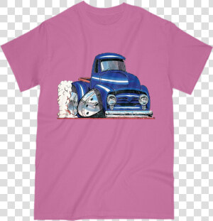 Ford Truck Cartoon Ford T Shirt Sleeve S Men Unisex   Antique Car  HD Png Download