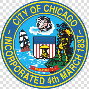 Chicago City Png   Seal Of The City Of Chicago  Transparent Png