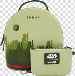 Endor Limited Edition 8” Faux Leather Mini Backpack   Star Wars Endor Backpack  HD Png Download