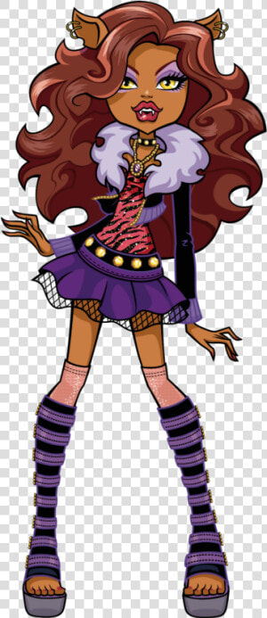 Clawdeen Wolf   Clawdeen Wolf Monster High Characters  HD Png Download