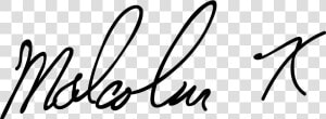 Malcolm X Signature Png   Png Download   Malcolm X Signature  Transparent Png