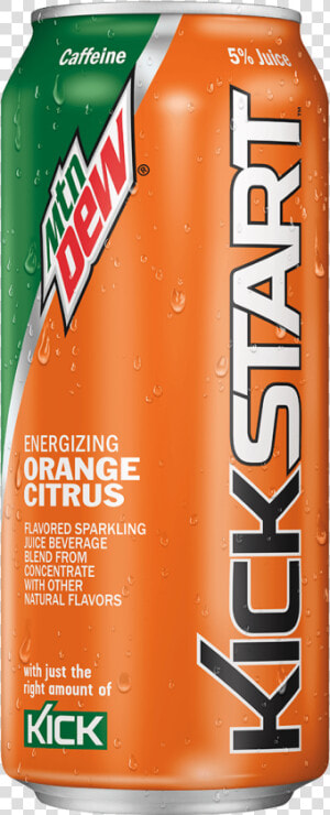 Mtn Dew Kickstart Orange Citrus  HD Png Download