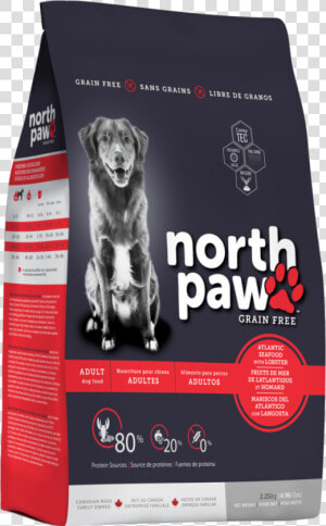 North Paw Atlantic Seafood With Lobster Dog Food   North Paw Dog Food  HD Png Download