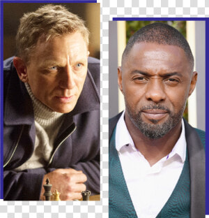 Daniel Craig And Idris Elba  HD Png Download