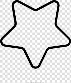 Estrela Do Mar Coloring Page  HD Png Download