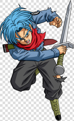 View Samegoogleiqdbsaucenao Mirai Trunks Dbs By Saodvd daqgujp   Male Characters With Blue Hair  HD Png Download