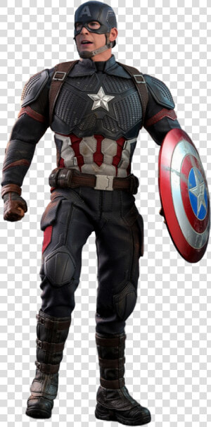 Transparent Stock Avengers Transparent Captain America   Avengers Endgame Captain America Figure  HD Png Download