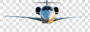 Front Of A White Private Jet With Transparent Background   Business Jet  HD Png Download