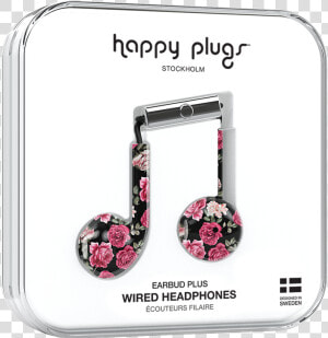 Happy Plugs In Ear White Marble  HD Png Download