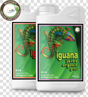 Advanced Nutrients Growing Nutrients Iguana Juice Organic™  HD Png Download