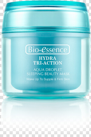 Hydar Tri Action Aqua Droplet Sleeping Mask   Bio Essence Night Cream  HD Png Download