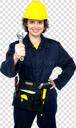 Women Worker Png Image   Female Construction Worker Png  Transparent Png