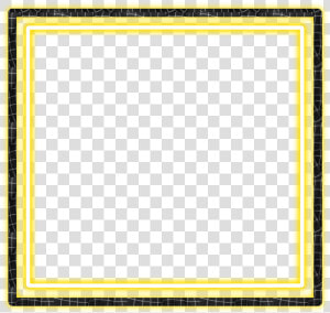  neon  glow  square  yellow  freetoedit  frame  border   Circle  HD Png Download