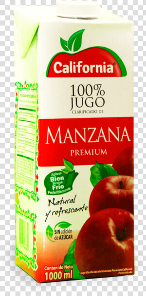 Jugo California Premium Manzana   Jugo Premiun Manzana California  HD Png Download